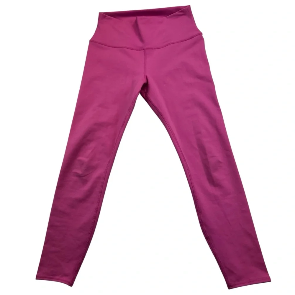 ALO Airbrush Yoga Sweet Pink High Waist Leggings Workout Gym Yoga Pants Size M